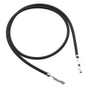 Wurth Elektronik Pre-Crimped Lead Crimp Contact 300 mm Black WR-MPC4 Series 649549516030