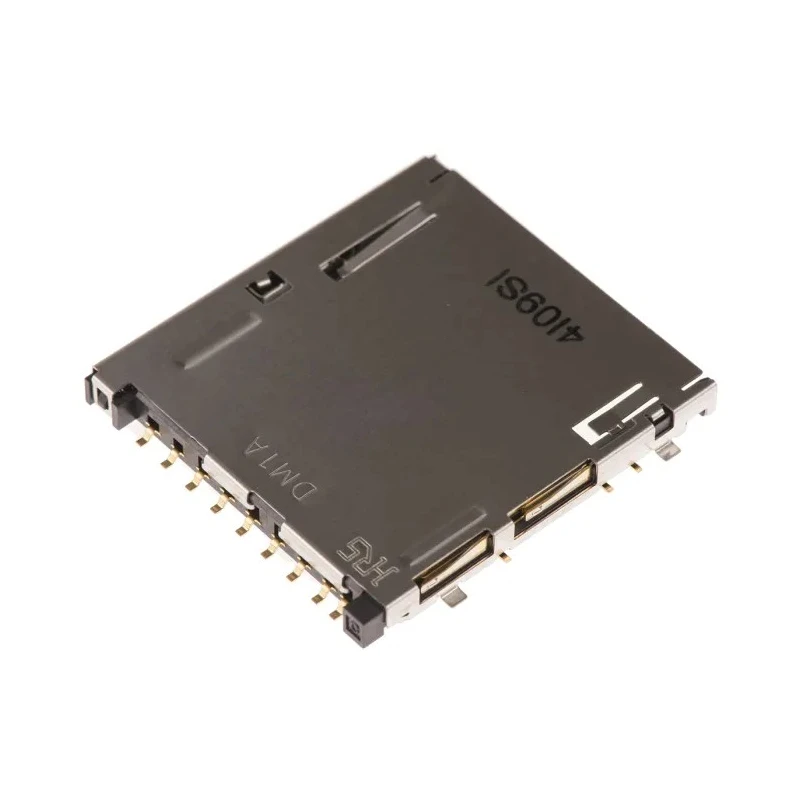 Hirose 9 Way Right Angle Push-Push SD Memory Card Connector Solder DM1AA-SF-PEJ(82)