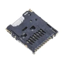 Hirose DM3 8 Way Right Angle Push-Push MicroSD Memory Card Connector, Solder DM3AT-SF-PEJM5