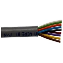 Alpha Wire Alpha Essentials Communication & Control Control Cable, 9 Cores, 0.35mm² 22 AWG, Unscreened, 30 m 1179C SL005
