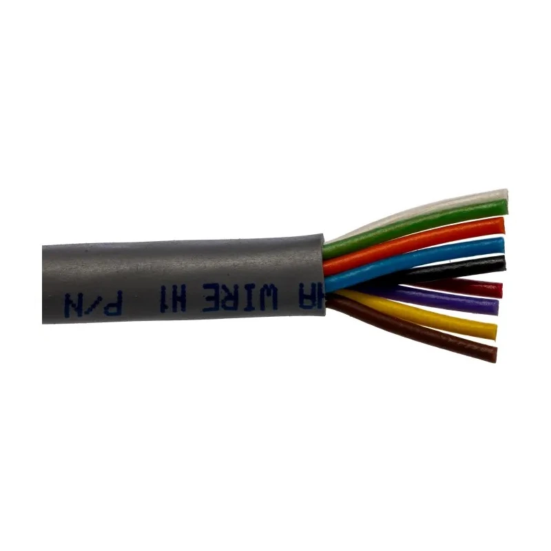 Alpha Wire Alpha Essentials Communication & Control Control Cable, 9 Cores, 0.35mm² 22 AWG, Unscreened, 30 m 1179C SL005