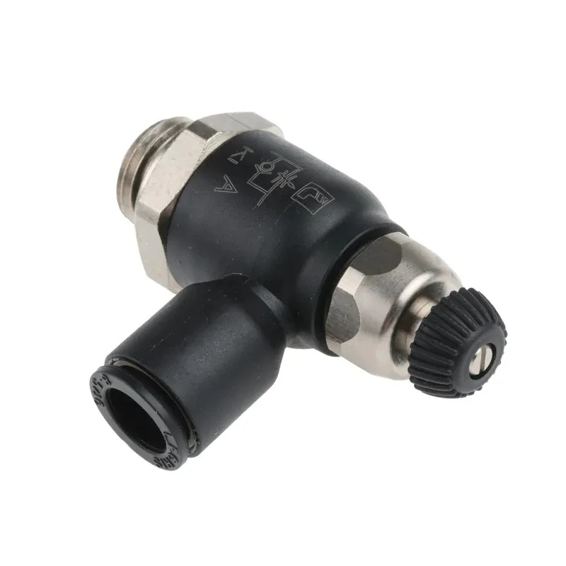 Legris 7060 Series Flow Controller Exhaust Regulator Inlet Male Threaded 1/4 in G Tube 8 mm 7060 08 13