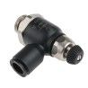 Legris 7060 Series Flow Controller Exhaust Regulator Inlet Male Threaded 1/4 in G Tube 8 mm 7060 08 13