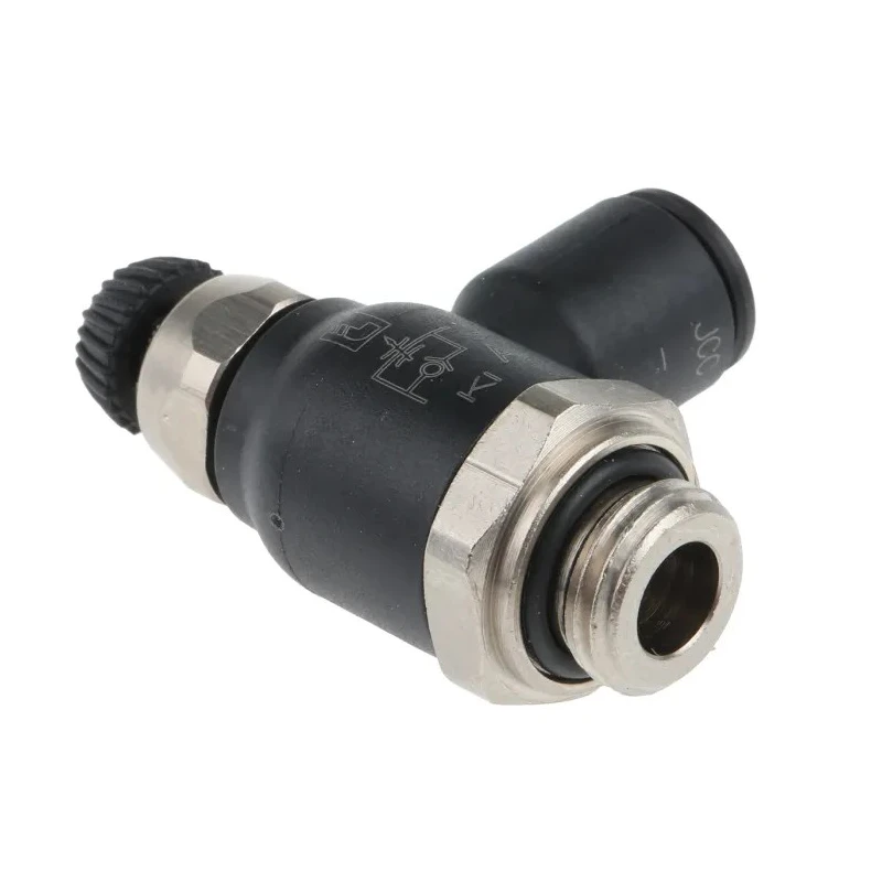 Legris 7060 Series Flow Controller Exhaust Regulator Inlet Male Threaded 1/4 in G Tube 8 mm 7060 08 13