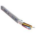 Alpha Wire Alpha Essentials Communication & Control Control Cable 9 Cores 0.35mm² 22 AWG Screened 30 m Grey 1299C SL005