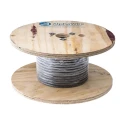 Alpha Wire Control Cable 8 Cores 0.35mm² 22 AWG Screened PVC Jacket Grey 30m 300V 6344 SL005