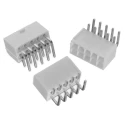 Wurth Elektronik WR-MPC4 Series Right Angle Through Hole PCB Header 4 Contacts 4.2 mm Pitch 2 Row Shrouded MPC4