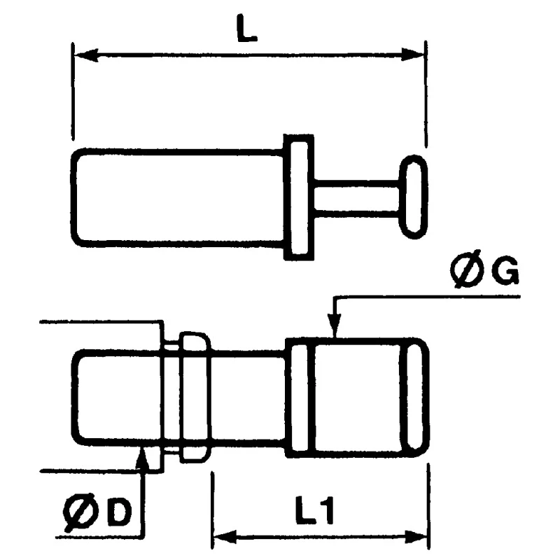 Legris 3126 Series Blanking Plug, Stainless Steel and Biopolymer, Tube Size 4 mm, Model 3126 04 00