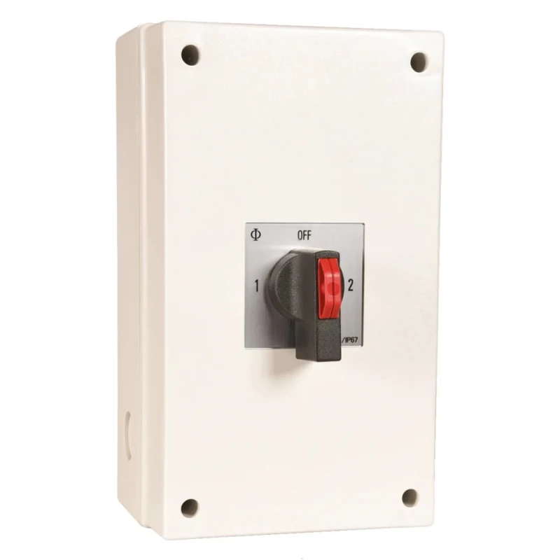 Kraus & Naimer 4-Pole Surface Isolator Switch IP66 25A 5.5 kW 