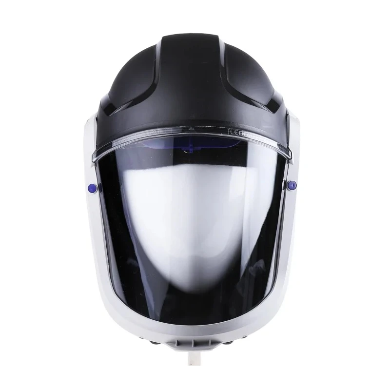 3M Versaflo Series Helmet Full-Visor Powered Respirator with Polyurethane Coated Polyamide Face Seal and Polycarbonate M-306
