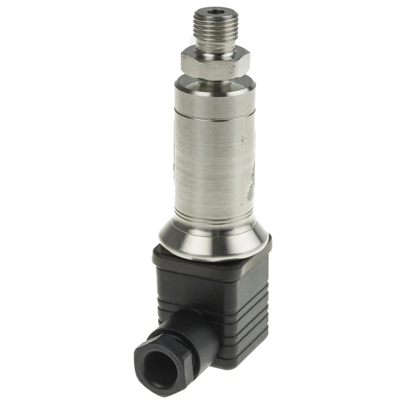 RS PRO Industrial Gauge Pressure Sensor 0 to 0.1 bar, 0.5/4.5 V Output, DIN Interface, Stainless Steel Housing 828-5713