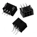 Wurth Elektronik WR-MPC3 Series Right Angle Through Hole Shrouded Male PCB Header, 6 Contacts, 3 mm Pitch, 2 Row MPC3