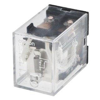 Omron PCB Power Relay 12V DC Coil, 10A Switching Current, DPDT Contact Configuration LY2-0 12VDC