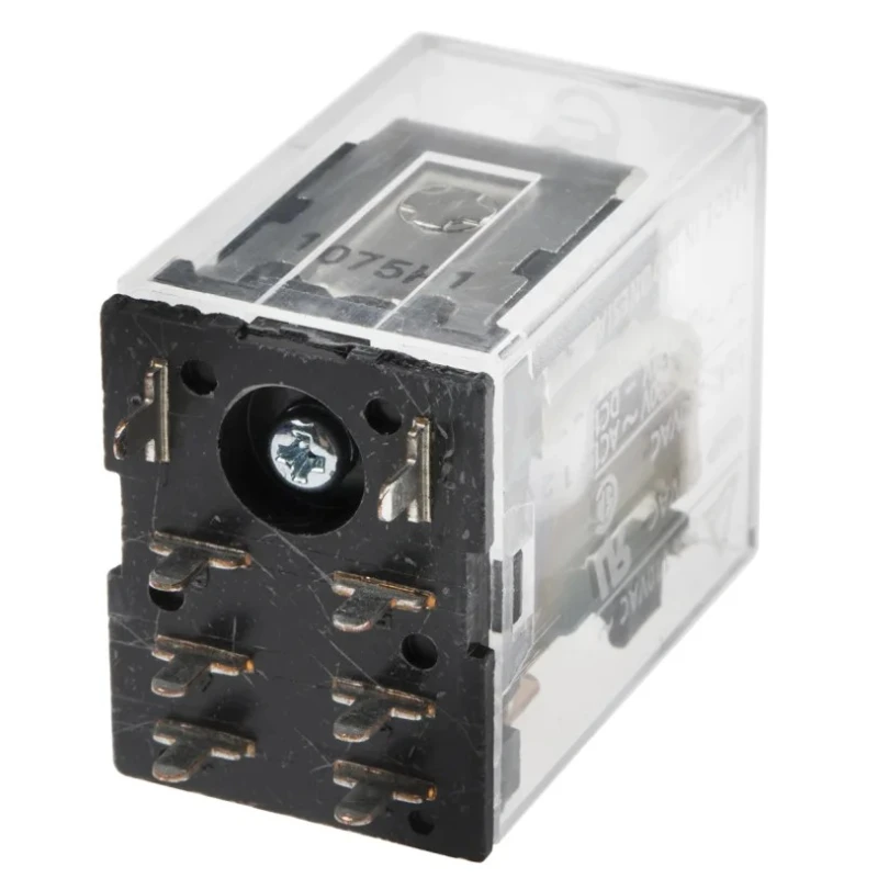 Omron PCB Power Relay 12V DC Coil, 10A Switching Current, DPDT Contact Configuration LY2-0 12VDC