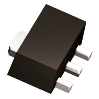 DiodesZetex Linear Voltage Regulator 5.0V 750mW Surface Mount SOT-89 3-Pin AS78L05RTR-G1