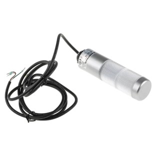 Werma Kompakt 37 Series Steady Green, Clear LED Signal Tower Buzzer, 2 Light Elements 24V AC/DC Base Mount Tube 699.320.75
