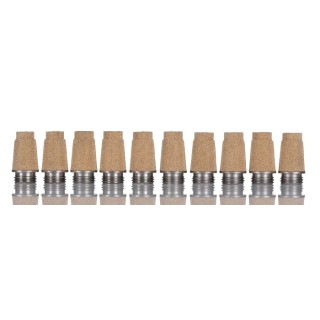 Legris Sintered Bronze Pneumatic Silencer 12 bar Threaded G 1/4 Male 0670 00 13