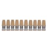 Legris Sintered Bronze Pneumatic Silencer 12 bar Threaded G 1/4 Male 0670 00 13