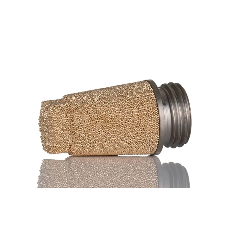 Legris Sintered Bronze Pneumatic Silencer 12 bar Threaded G 1/4 Male 0670 00 13