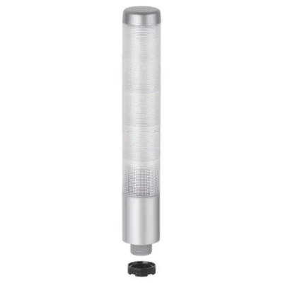 Werma Kompakt 37 Series Multicolour Signal Tower Buzzer, 5 Lights 24V ac/dc Base Mount 699.360.75