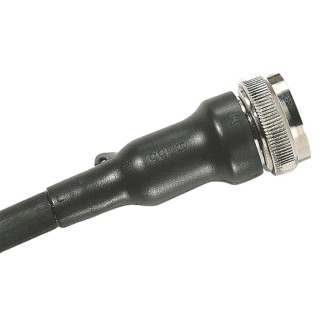 HellermannTyton Heat Shrink Cable Boot 100 Black Fluid Resistant Elastomer Adhesive Backing 43 401-57030 157-43-GW24-PO-X-BK