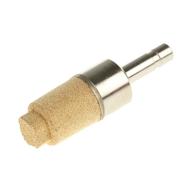Crouzet 81 Bronze Pneumatic Silencer 8 Bar Snapshot Push-In Connector Plug-In 81537001