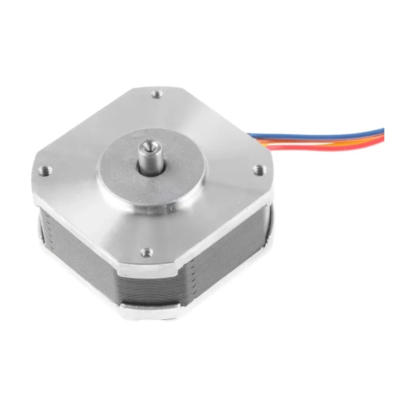 Sanyo Denki Stepper Motor 24V, 18.6mNm Holding Torque, 1.8° Step Angle, 42 x 42 mm Frame, 5 mm Shaft SS2422-5041