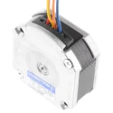 Sanyo Denki Stepper Motor 24V, 18.6mNm Holding Torque, 1.8° Step Angle, 42 x 42 mm Frame, 5 mm Shaft SS2422-5041