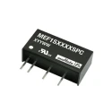 Murata Power Solutions MEF1 Isolated 1W Single Output DC/DC Converter 3.3V DC 300mA 25.2V DC Input Through Hole DIP MEF1