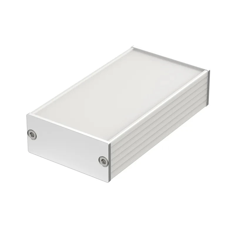 Bopla Filotec Aluminium Enclosure Set, Silver, IP40 Rated, 24.4 mm x 100 mm x 55.3 mm, Model IP40