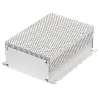 Bopla Flanged Filotec Aluminium Enclosure, IP40, 48 mm x 160 mm x 105 mm 97418160.HMT1 Filotec F 1048-160 KWL - SET