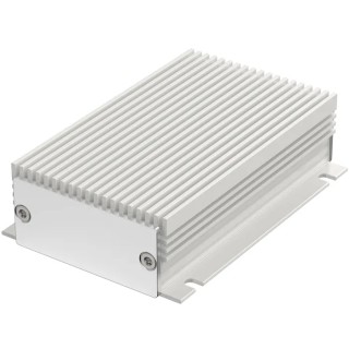 Bopla Aluminium Enclosure Flanged Filotec Set Series Silver Lid, IP40, 24.4 mm x 97453100.HMT1 Filotec F 524-100 KWL - SET