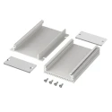 Bopla Aluminium Enclosure Flanged Filotec Set Series Silver Lid, IP40, 24.4 mm x 97453100.HMT1 Filotec F 524-100 KWL - SET