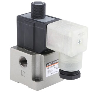 SMC Pneumatic Control Valve 3/2 NC Solenoid Spring G VT317 Series 240V AC 