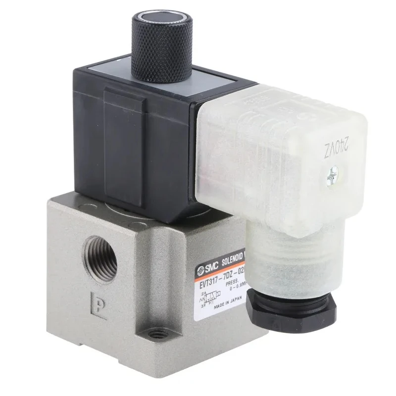 SMC Pneumatic Control Valve 3/2 NC Solenoid Spring G VT317 Series 240V AC 