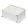 Bopla Aluminium Enclosure, Flanged Filotec Set Series Silver Lid IP40 48 mm x 80 mm 97218080.HMT1 Filotec F 1048-80 WL - SET