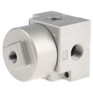 SMC Pneumatic Solenoid Valve Pilot/Spring Rc 1/4 Inch 3 Port Die Cast Aluminium Body VTA315