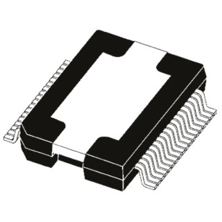 STMicroelectronics High Side Power Switch IC 36-Pin PowerSO Package 0.24Ω RdsOn 700mA ISO8200B