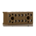 Weidmüller BK Series Terminal Strip, 32A Current, 400V, KrG Material, Yellow, M3 Screw, Model 0625220000