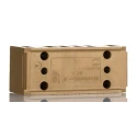 Weidmüller BK Series Terminal Strip, 32A Current, 400V, KrG Material, Yellow, M3 Screw, Model 0625220000