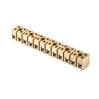 Weidmüller MK Series Terminal Strip 24-Way 12AWG, 22 AWG Wire, 24A Screw Termination 400V 0243520000