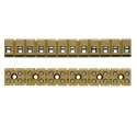 Weidmüller MK Series Terminal Strip 24-Way 12AWG, 22 AWG Wire, 24A Screw Termination 400V 0243520000
