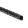 HellermannTyton Spiral Cable Wrap Black PEFR Material 16 mm Diameter 150 mm Max Bundle Diameter 161-43301 SBPEFR16-PE-FR-BK