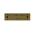 Weidmüller BK Series Terminal Strip 12-Way, 12AWG/22AWG Wire, 32A, 400V, Screw Termination 0625320000