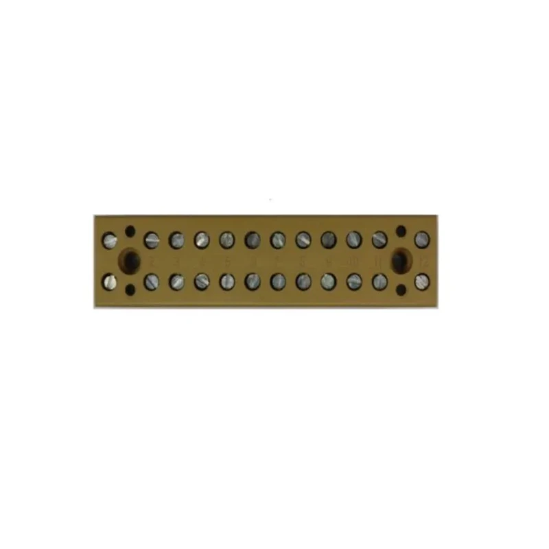 Weidmüller BK Series Terminal Strip 12-Way, 12AWG/22AWG Wire, 32A, 400V, Screw Termination 0625320000