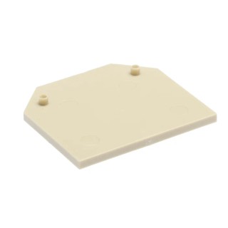 Weidmüller SAK Series End Cover for Use with SAK Series Modular Terminal Polyamide Beige 0270460000