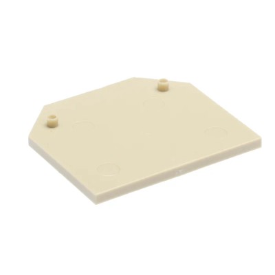 Weidmüller SAK Series End Cover for Use with SAK Series Modular Terminal Polyamide Beige 0270460000