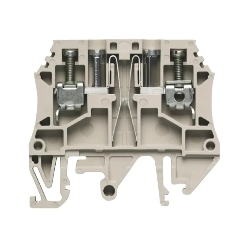 Weidmüller W Series DIN Rail Terminal Block, 4mm² Cable CSA, 1-Level, 2 Position, Screw Termination, 500V, 10A 1881650000