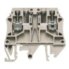 Weidmüller W Series DIN Rail Terminal Block, 4mm² Cable CSA, 1-Level, 2 Position, Screw Termination, 500V, 10A 1881650000