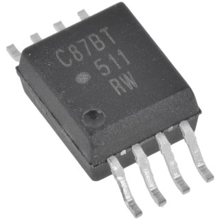 Broadcom Isolation Amplifier, 8-Pin SOIC, 3V-5.5V Supply, Precision Optically Isolated Voltage Sensor ACPL-C87BT-000E